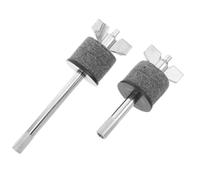 Veemoon Cymbal Stacker Portable 2pcs Adjustable Height Double Layer with Alloy and Felt Materials Fast Assembly Cymbal Mounting Hardware for Drum Kit for Splash for Stage Performances