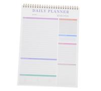 Veemoon Daily Planner Notepad Tear Off Portable To Do List Pad with Decorative Chart for Office and Home Scheduling Undated Task Organizer for Notes and Reminders Convenient