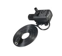 Veemoon Dc Brushless Water Pump Mini Fountain Pump Dc12v Black Plastic Ceramic Core 0.4m3/h