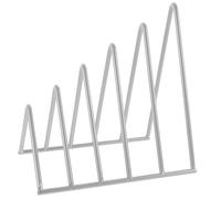 Veemoon Desktop File Organizer Iron Bookend for Magazines Reports
