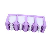 Veemoon Diamond Tray Organizer for Efficient Bead Sorting with Deep Compartments and Thick Eva Walls, Purple Plastic Rhinestone Art Tray Holder Suitable for Workshop and Home Use, Prevents