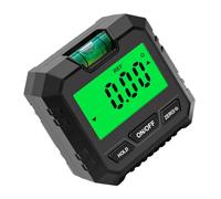 Veemoon Digital Inclinometer Protractor with Backlight LCD Magnetic Digital Level Box for Woodworking Automotive and Architectural Engineering Accuracy Portable Bevel Gauge