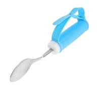 Veemoon Disability Cutlery Eating Utensils for Elderly Non-Slip Spoon Soft Silicone Grip Adaptive Utensils for Disabled Hands