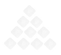 Veemoon DIY Mold Reusable Silicone Triangle 10pcs Material and Delicate Details for Epoxy Resin Guitar Plectrum Casting for Guitar Beginners and Professionals