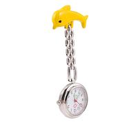 Veemoon Doctor's Chest Chart Clip-Hanging Nurse Watches Alloy Pocket Watch for Hospital Use Timepiece for Medical Professionals Stylish Accessory for Healthcare Scenario