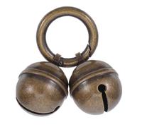 Veemoon Dog and Cat Collar Bells Extra Loud Copper Bells with Snap Clips Anti-Lost Accessories for Pet Tracking Training and Outdoor Activities