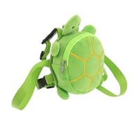 Veemoon Dog Carrier Backpack with Adjustable Straps, Green Turtle Shape Travel Harness and Puppy Treat Snack Bag for Outdoor Hiking and Camping