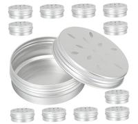 Veemoon Dog Scent Training Containers Aluminium Nose Training Tool 60ml 12pcs Small Scent Case for Dogs to Ease Emotional Pressure and Release Excess Energy