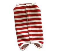 Veemoon Dog Suit after Surgery with Soft Fleece Material and Button Design, Comfortable and Safer Than Cone, Prevents Licking Wounds, for Pets during Physiological Period