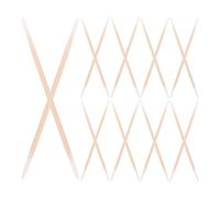 Veemoon Double Ended Cotton Swabs Precision Pointed Tips, 100pcs Large Wooden Handle Makeup and Tattoo Cotton Buds for Eyebrow, Lip, and Cosmetic Cleaning