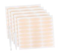Veemoon Double Eyelid Tape Breathable Lightweight Invisible Design Beige 240 Pcs Fiber, Strong Adhesion Eye Lift Stickers, for Hooded Eyes for Work and Special Events