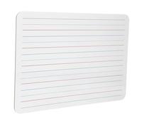 Veemoon Double-Sided Dry Erase Board with Lined and Blank Surfaces Portable Small Whiteboard for Student Learning and Handwriting Practice Lightweight Reusable Writing Pad for School and