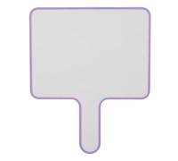 Veemoon Dry Erase Answer Paddle, Mini Whiteboard, 10''x 8'', Purple | Double Sided Answer Paddles with Handle for Classroom, Group Voting, Study Sessions Or Quizzes