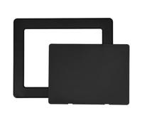 Veemoon Drywall Door Access Panel: Removable Ceiling Plate Adhesive Cover for Tile Wall - Adhesive Plasterboard Access Door for Bathroom Kitchen 10x8in Black