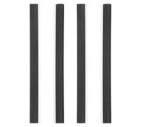 Veemoon Dustpan Rubber Replacement Strip 4-Pack 26cm Trimmable Edge Lip for Dustpan Accessories