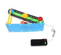 Veemoon Educational Stem Conveyor Belt Kit with Dc Motor, DIY Science Assembly for Boys, Science Experiment Project Learning Kit