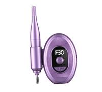 Veemoon Electric Acrylic Nail Drill and Portable Manicure Nail File Pen Violet Finish Home and Salon