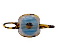 Veemoon Elegant Evil Eye Hair Pin for Women with Acrylic Material and Practical Use, Chic Hair Stick for Weddings and Night, Decorative Ponytail Holder with Simple Design