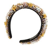 Veemoon Elegant Rhinestone Headband for Women Comfortable Fashion Hairband Design for Brides and Special Occasions Adds Glamour to Any Outfit
