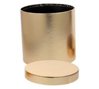 Veemoon Elegant round Paperboard Flower Packaging Box for Flowers and Candy Cylindrical Floral Bucket with Lid Decorative and Bright and Gardening