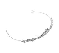 Veemoon Elegant Small Bridal Crown Headband with Sparkling Rhinestones Comfortable and Secure Wedding Tiara for Bride Radiant Crystal Hair Accessory for Special Occasions