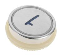 Veemoon Elevator 1St Button Replacement Stainless Steel Elevator Lift Button with Blue Light Spare Parts for Lift Accessories