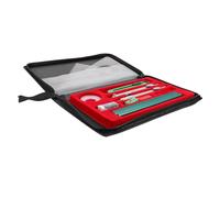 Veemoon Engineering Drawing Kit with Drafting Rulers and Compasses Multi Functional School Design Tools for Students and Architects Complete Drafting Supplies Portable Storage Random Color