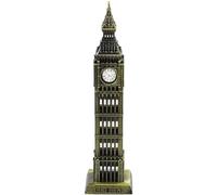 Veemoon England Big Statue Architecture Model England Big Clock Tower Statue Collectible Figurine for Tourism Souvenir Party Desktop Decoration