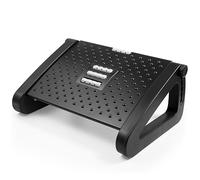 Veemoon Ergonomic Adjustable Foot Rest Stool for Desk Under Desk Footrest with Massage Roller Space Saving Design Sturdy for Home Office Use Promote Healthy Posture