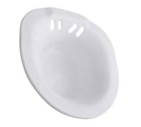 Veemoon Ergonomic Toilet Seat Grey Soft Close Bath Seat for Adults Women Private Parts Cleaner Basin Sitz Bath Squat Basin Wash