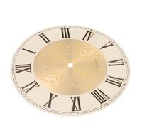 Veemoon European Large Iron Quartz Clock Dial Plate Metal Clock Face Replacement Part Home Décor