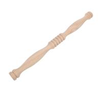 Veemoon European Style Wooden Railing Post for Staircase, Decorative Khaki Wood Baluster Post with Vintage Design, for DIY and Vintage Décor Schemes