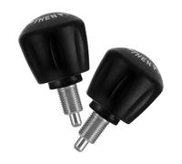 Veemoon Exercise Bike Pull Pin M16x20mm Spring Knob Replacement 2pcs | Plastic and Stainless Steel Build, Universal Threaded Design, for Power Racks and Gym Bikes
