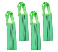 Veemoon Exfoliating Back Scrubber Towels Strip Shape Fabric Bath Scrubbers 4pcs for Men and Women with Gentle Exfoliation and Skin Friendly Material and Deep Cleansing for Shower