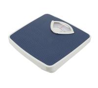 Veemoon Extra Large Dial Bathroom Scale with PU Non Slip Mat Durable Precision Weight Body Scale for Home Use Compact Mechanical Design Blue Accurate and Easy to Store