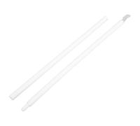 Veemoon Extra Long Vertical Blind Wand Replacement 60cm with Hook - White Venetian Blind Tilt Rod for Control - for Your Home Curtains and Blinds