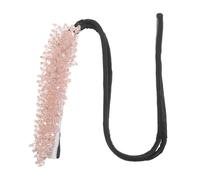 Veemoon Extra Rhinestone Hair Bun Maker for Women Lightweight Twist Hoop for Voluminous Ponytail Comfortable Natural Volume Hair Accessory