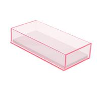 Veemoon Eyelash Storage Case Compact Acrylic Eyelash Packaging Box for Travel for False Lash Organization for and Personal Use