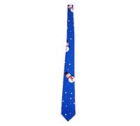 Veemoon Festive Christmas Necktie for Men - Holiday Xmas Tie with Fun Design - Accessory for Parties Celebrations and Family Gatherings Ideal Present for Boys and