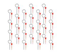 Veemoon Fire Extinguisher with Red Material for Secure Hold and Easy Safety Pin Set Fire Extinguisher Accessory Suitable for Equipment Use