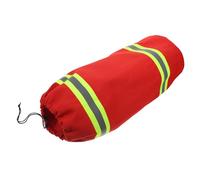 Veemoon Firefighter Cylinder Protector Air Breathing Tank Cover Flame-resistant Cloth with Drawstring Closure and Wide Reflective Strips Scratch Resistant for Firefighters