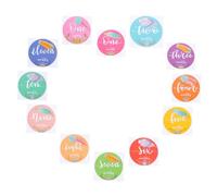 Veemoon First Year Growth Monthly Sticker Neonatal Month Sticker Set for Expecting Mother's Shower Present