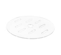 Veemoon Fish Tanks Acrylic Cover Acrylic Aquarium Protective Cover round Lid with Wear-resistant Simple Gentle Style to Prevent Pets from Coming