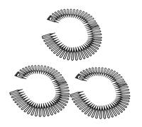 Veemoon Flexible Headbands Spring Styling Combs for Effortless Flyaway Management Hair Accessories for Face Washing and Daily Hairstyles Moderate Elasticity for Gentle Hold