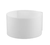 Veemoon Flexible LED Strip Light Diffuser Panel Bendable Milky White Lighting Diffusion Film for Home Office High Transparency Soft Illumination Efficient Light Transmission Accessory