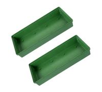 Veemoon Flower Arranging Supplies Floral Foam Holder Foam Trays for Flower Arrangements Large Capacity Reusable Plastic Tray