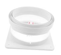 Veemoon Flue Check Valve for Range Vent Hood Kitchen Exhaust Vent and Range Hood Airflow Valve Efficient Backflow Device Simple Installation Parts
