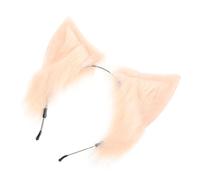 Veemoon Fluffy Cat Ear Headband Plush Animal Ear Headpiece for Women Comfortable Wear Cosplay Party Birthday Halloween Hair Accessory Cute Stylish Design