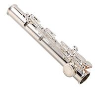 Veemoon Flute Foot Joint Silver Plated 20mm Connector Repair Part for Flute, Universal Design, Easy Maintenance, for Beginners and Advanced Players