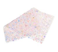 Veemoon Foldable Sequin Manicure Desk Mat with Nail Arm Rest Pad for Protecting Manicure Countertop Sturdy Resin and Rhinestone Material for DIY Nail Art at Home